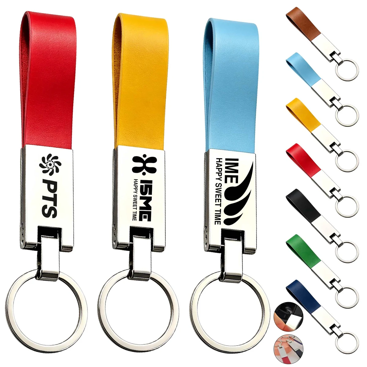 PU LeatherKeychain 1