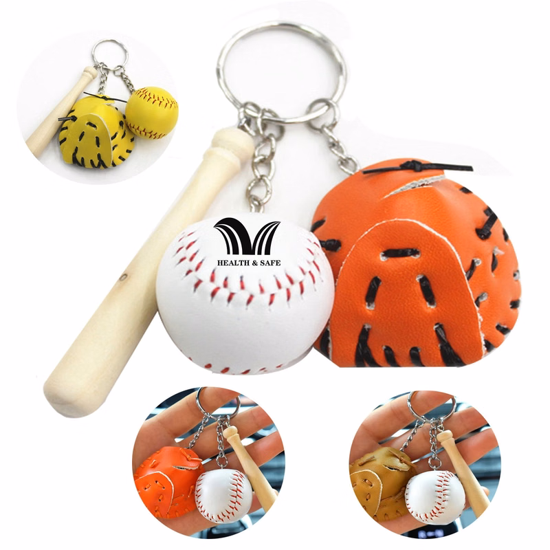 Creative Baseball Keychain Bag Pendant