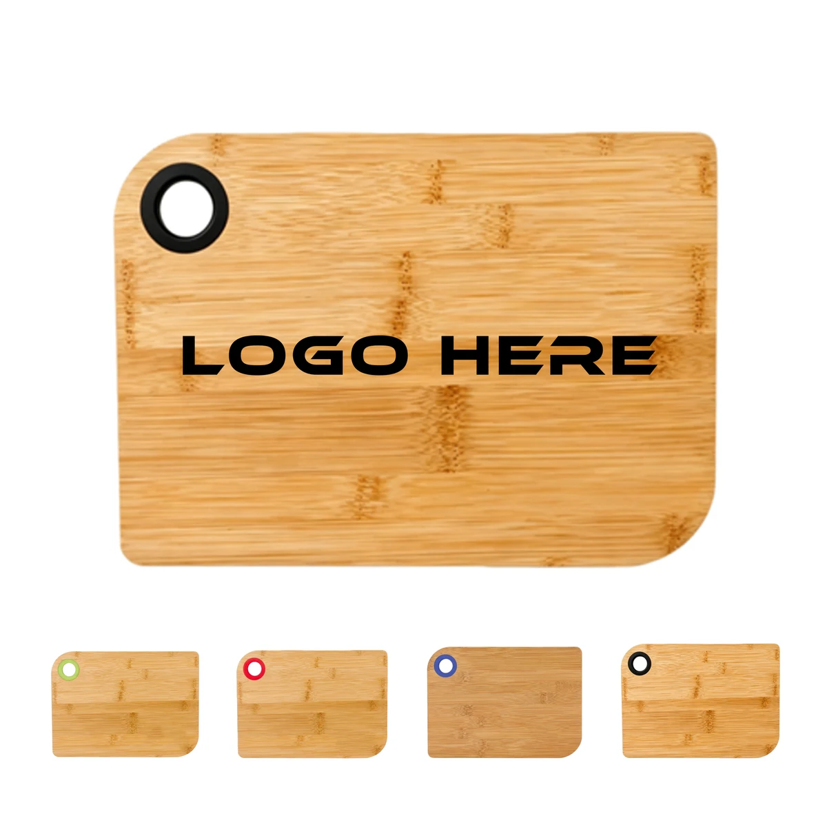 Bamboo Cutting Board With Ring 1