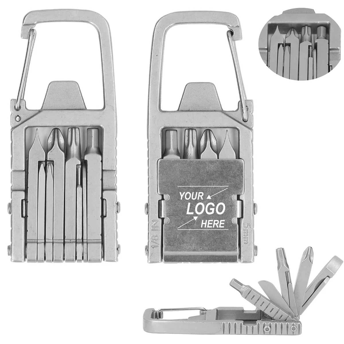 12-in-1 Keychain Folding Pocket Multi-Tool 1