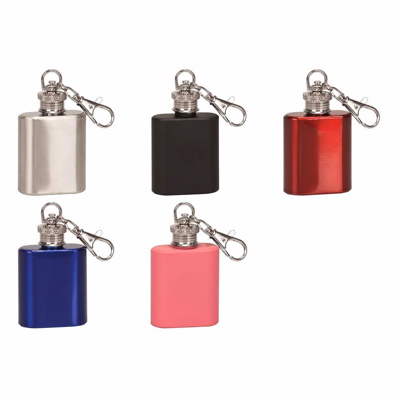 1 oz Flask Keychain