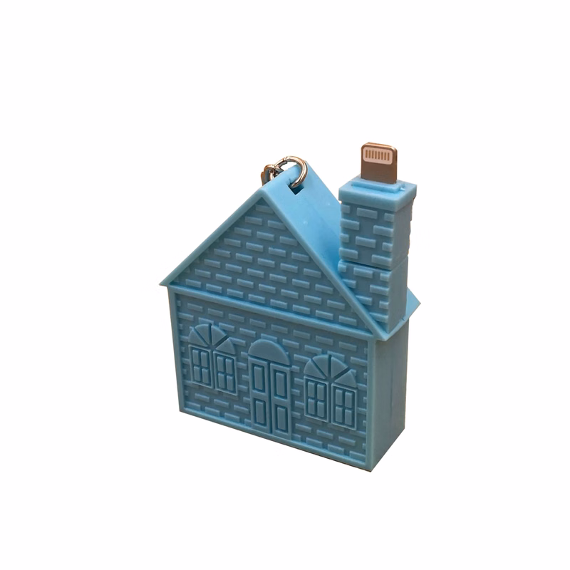 House Shape Retractable Charging Cable