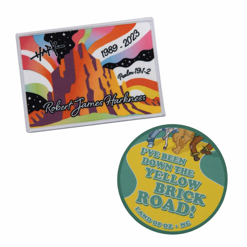 6.5" Dye Sublimated Patch