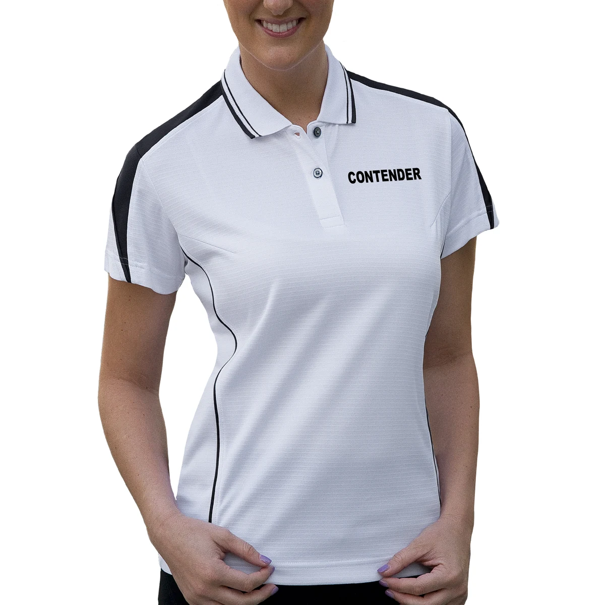 Ladies' Contender Ottoman Polo Shirt 1