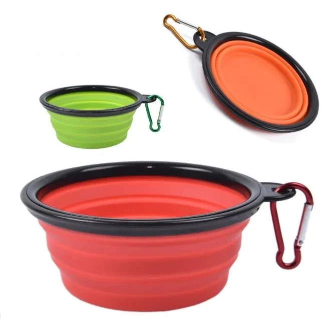 Foldable Silicone Pet Bowl Set 1