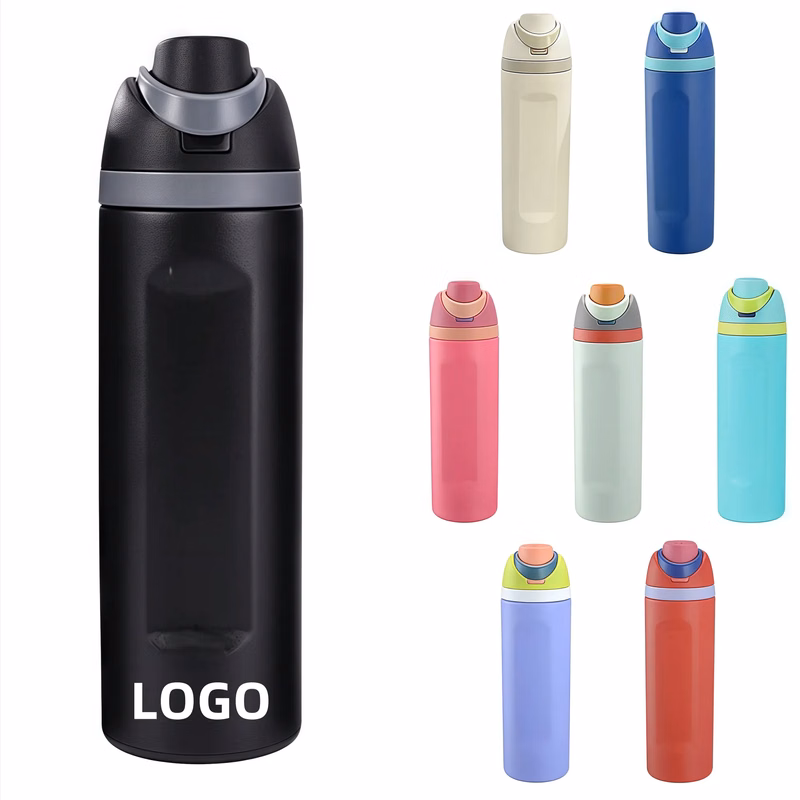 12oz Insulated Stainless Steel Water Bottle with Straw