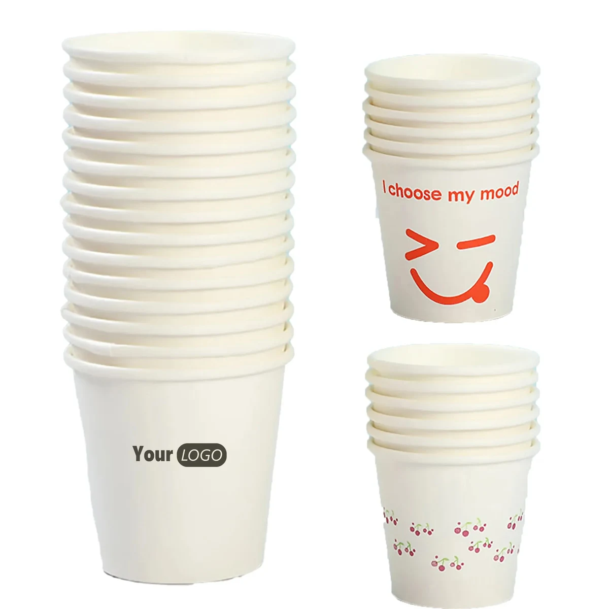 Paper 50 Disposable 50ml Shopping Mall Tasting Cups 1
