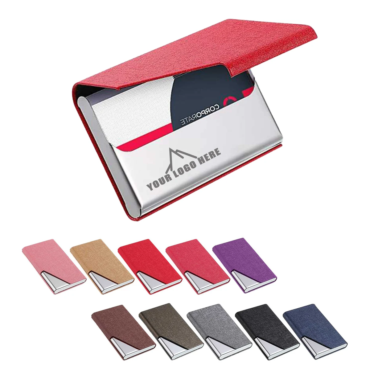 Custom Business Leather Card Holder 1