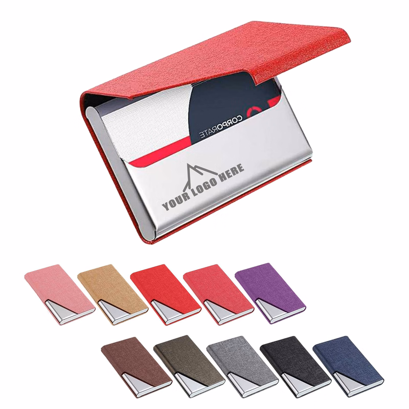 Custom Business Leather Card Holder