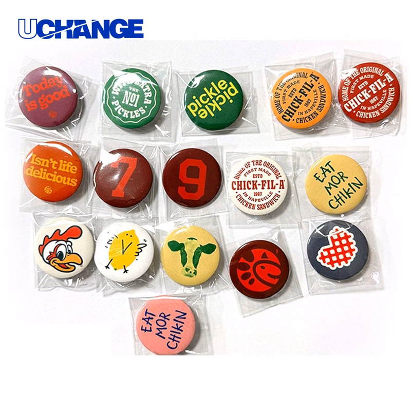 Custom Metal Button Badge