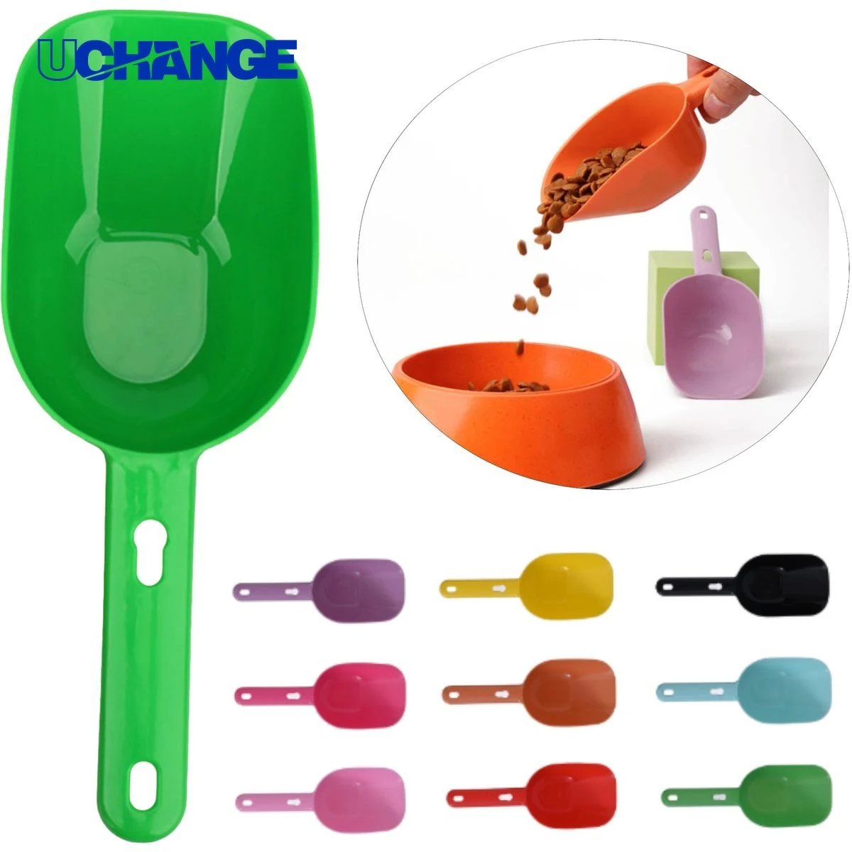 Plastic Pet Food Scoop for Feeding 1