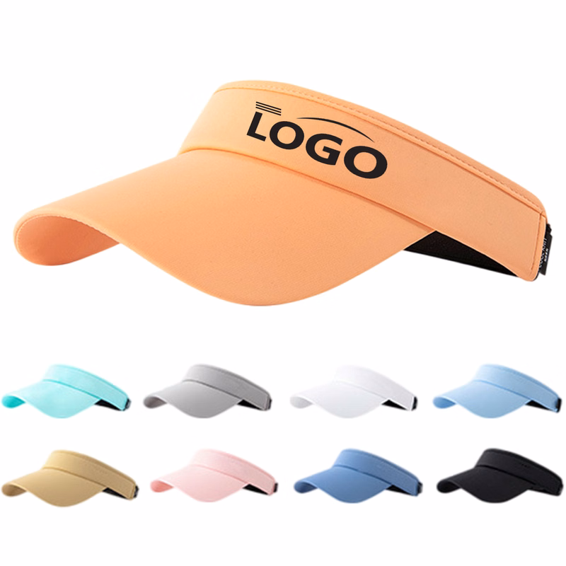 Custom UPF 50+ Nylon Sun Visor Hat