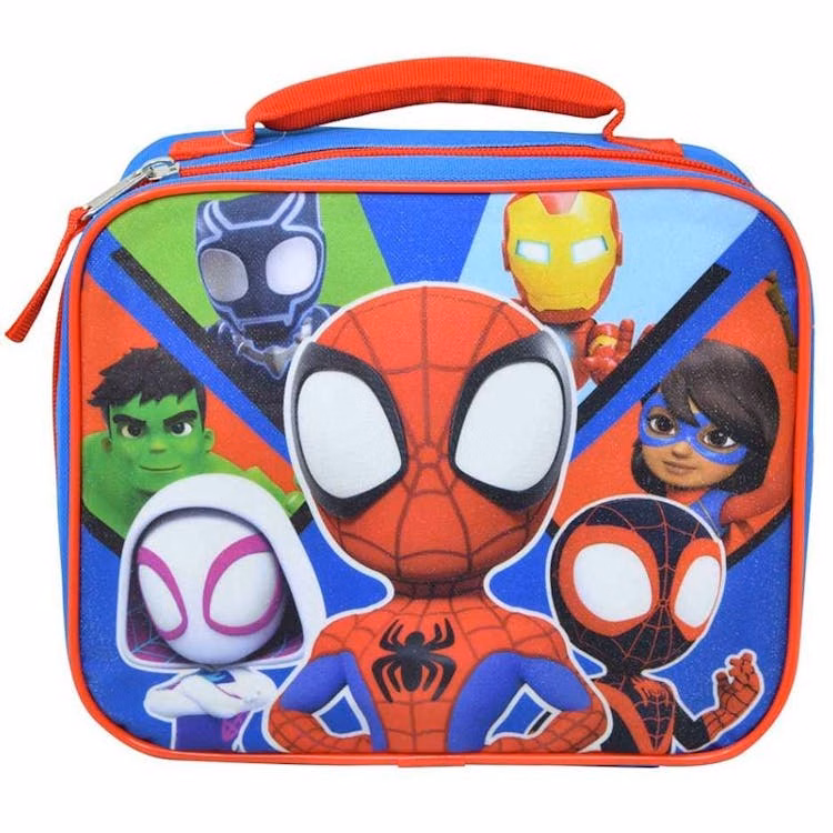 Spidey & Friends Insulated Lunch Bags