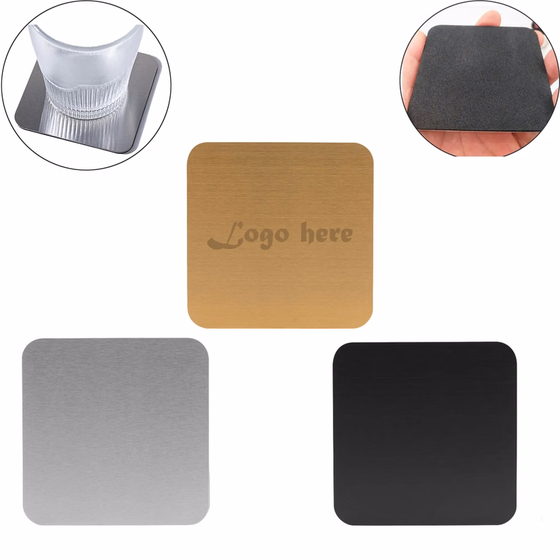 MOQ 100PCS Stainless Steel Coasters