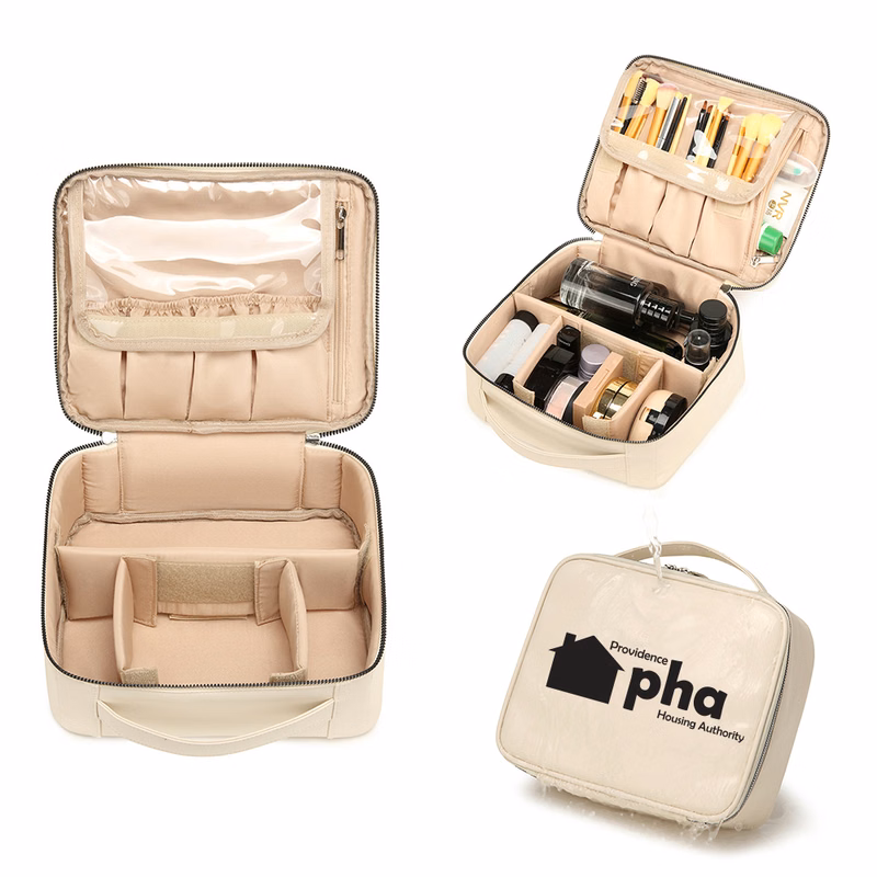 Large Capacity PU Cosmetic Bag