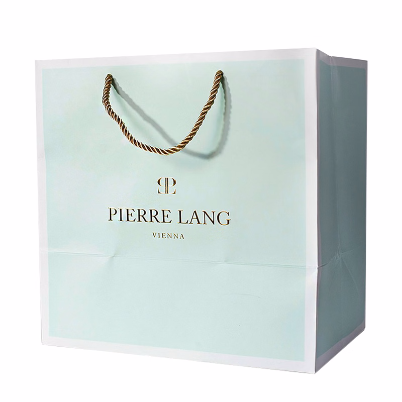 250g C1S paper bag with full color imprint on all sides (16*12*6")
