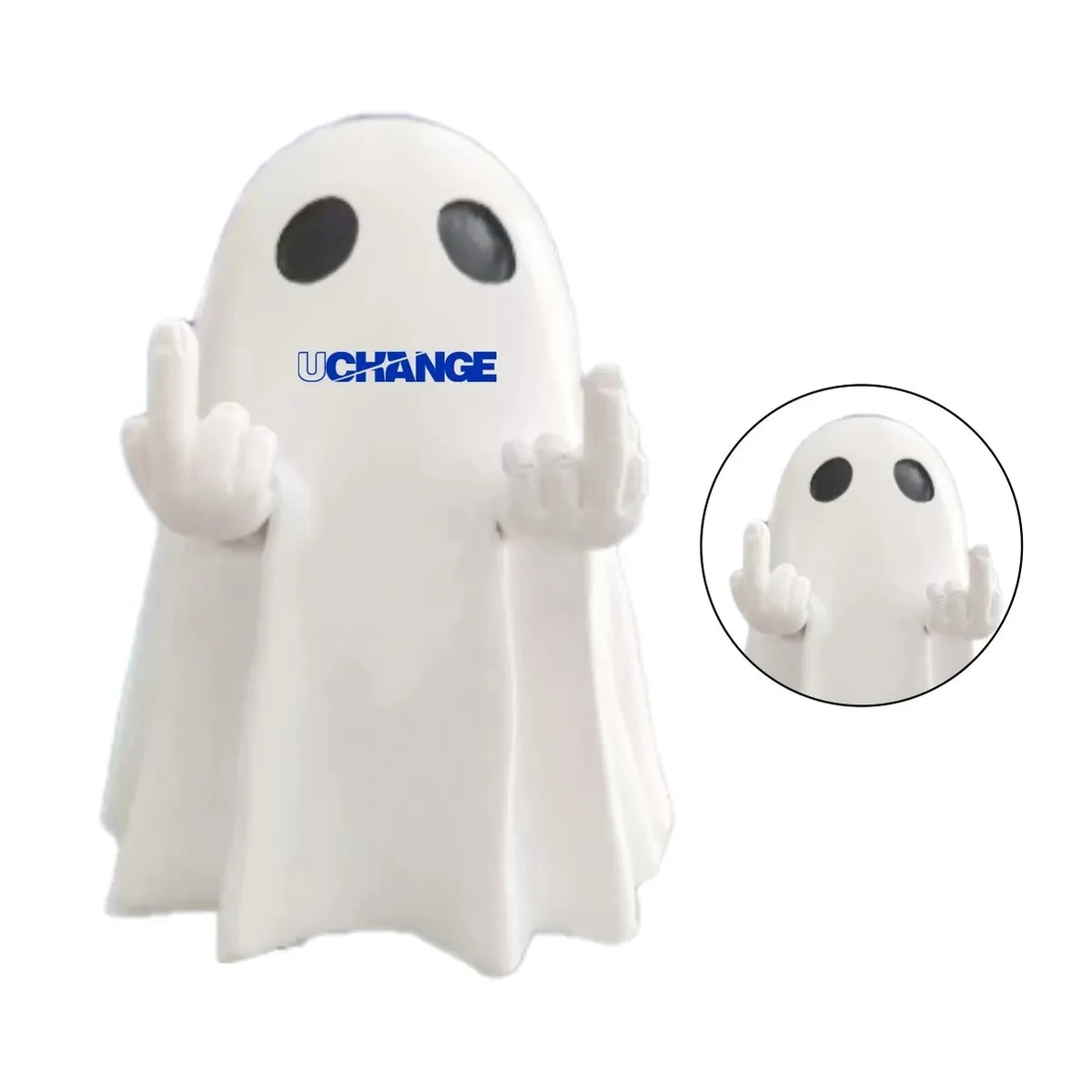 Mini Halloween Cheeky Ghost Figurine 1