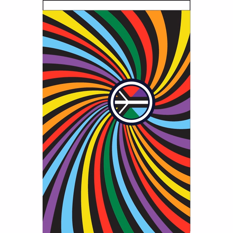 Swirl Deluxe Garden Flag
