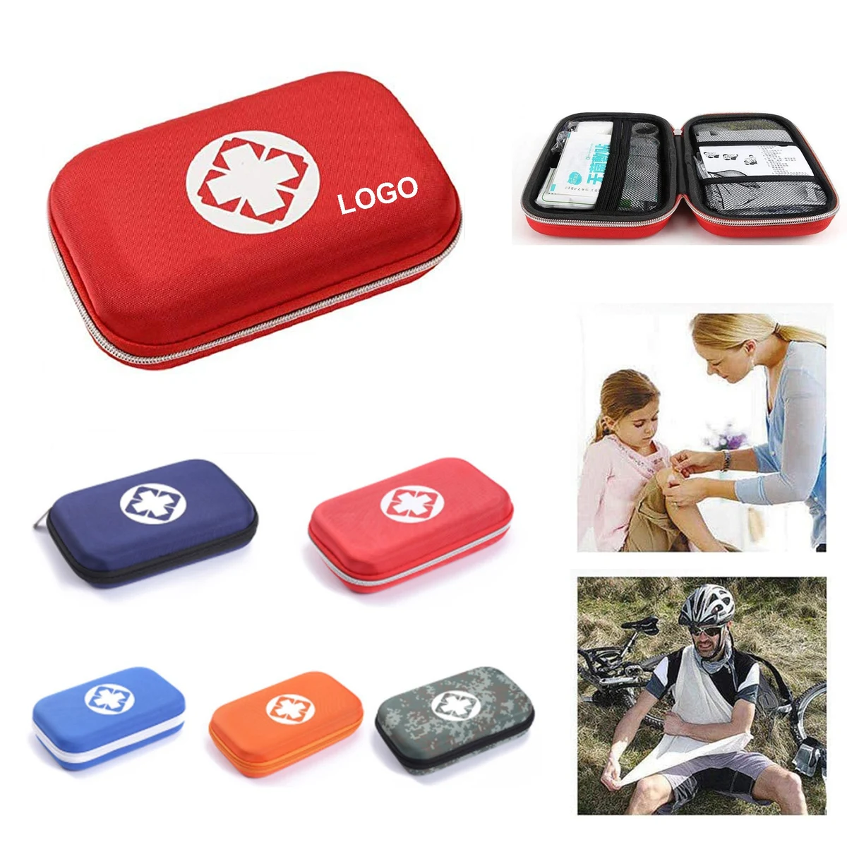 Empty Medical First Aid Kit Storage Case 1