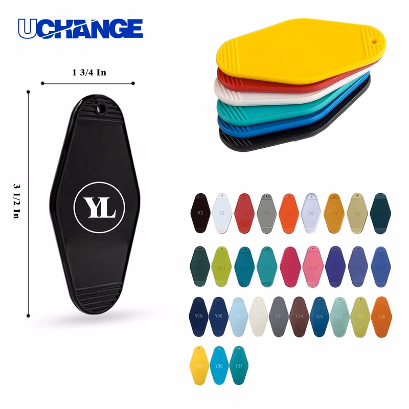 Hotel Luggage Tag Keychain