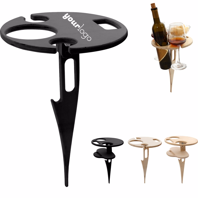 2 - Tier Wooden Outdoor Holder