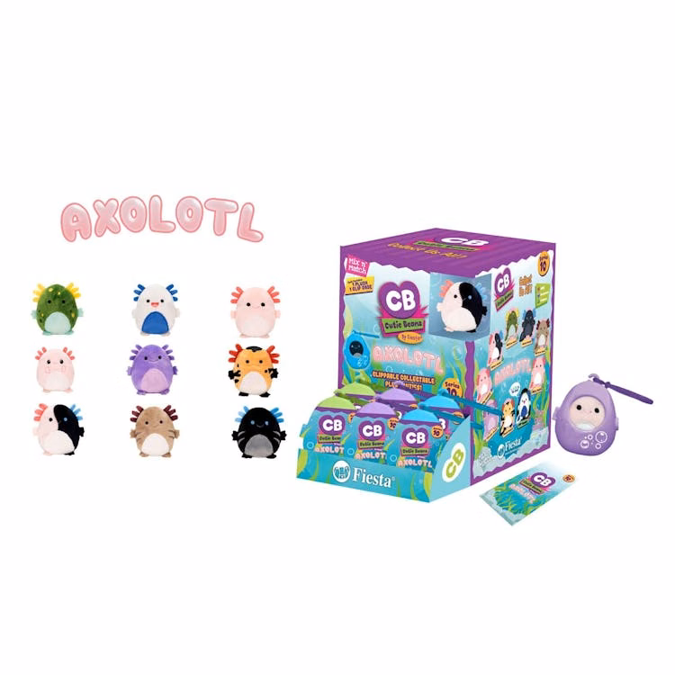 Plush Axolotl Assorted - 3"