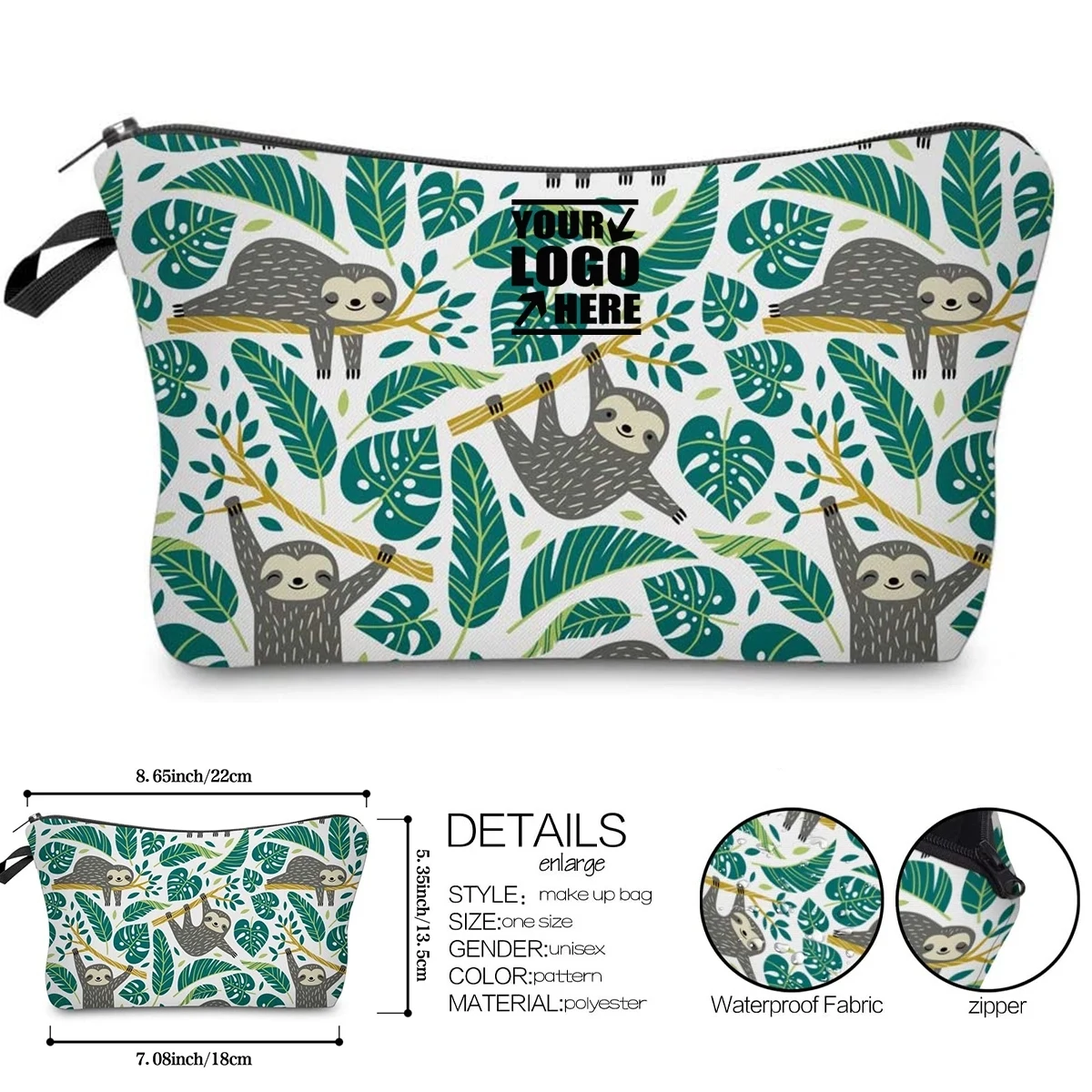 Adorable Roomy Travel Cosmetic Makeup Bags 1