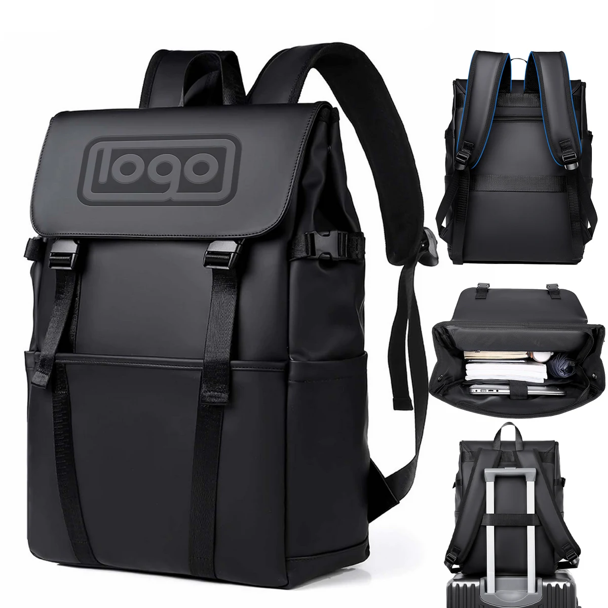 Waterproof Business Oxford Hiking Laptop Backpack 1
