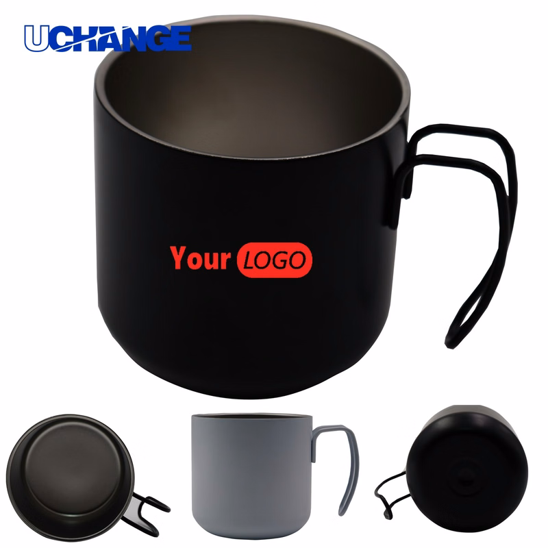 Double Wall Stainless Steel Coffee Mug Container (12 oz.)