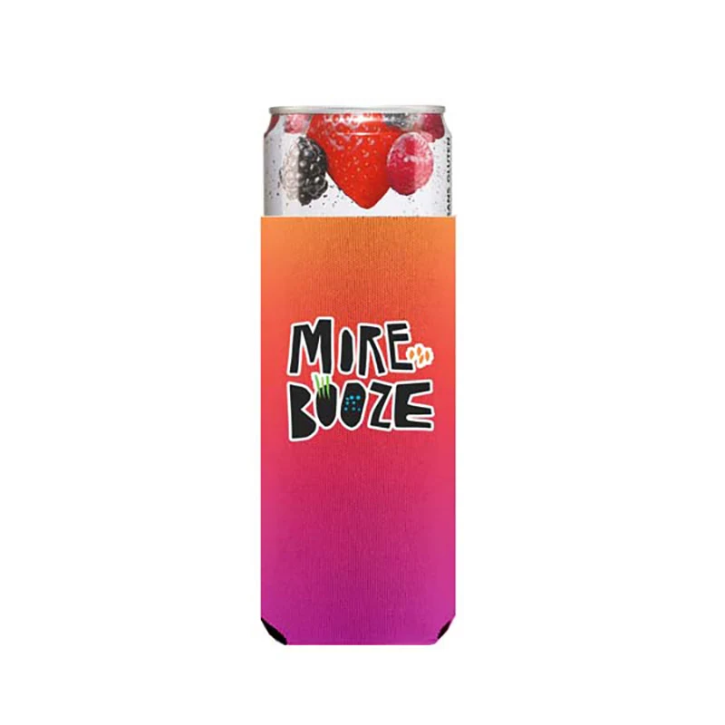 12 Oz. Full-Color Slim Seltzer Cooler 1