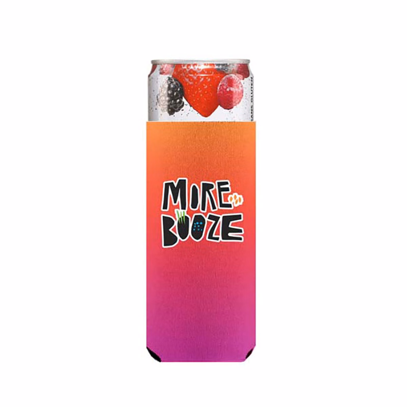 12 Oz. Full-Color Slim Seltzer Cooler