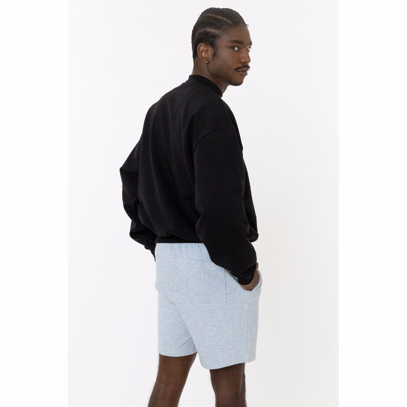 10 OZ MID-WEIGHT POLY COTTON FLEECE WIDE CREW