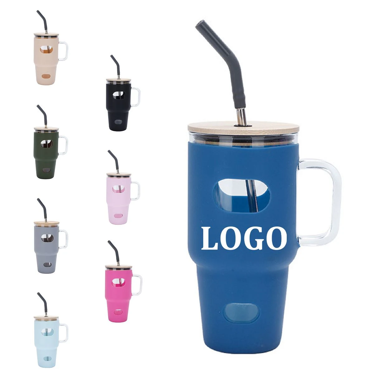 32 oz Iced Coffee Cup with Handle 1
