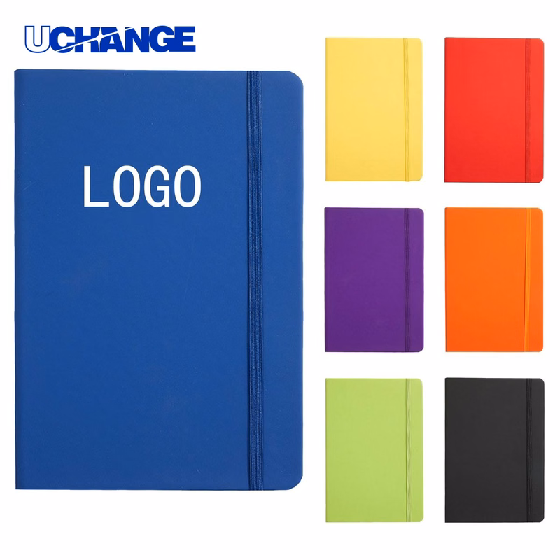 A5 Color Notebook with Strap