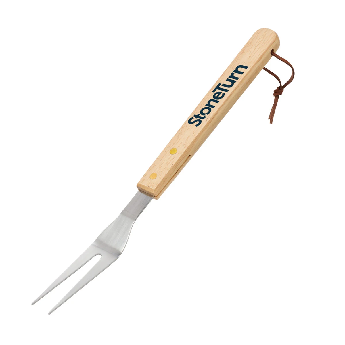 Deluxe Wood Handle BBQ Fork 1