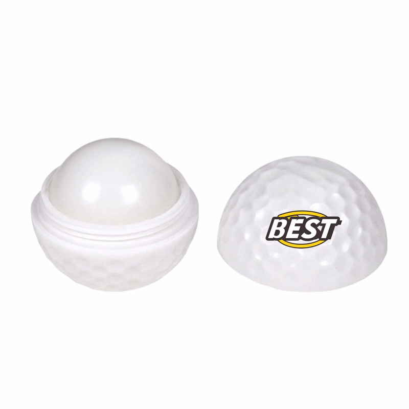 Golf Ball Lip Balm Moisturizer Container