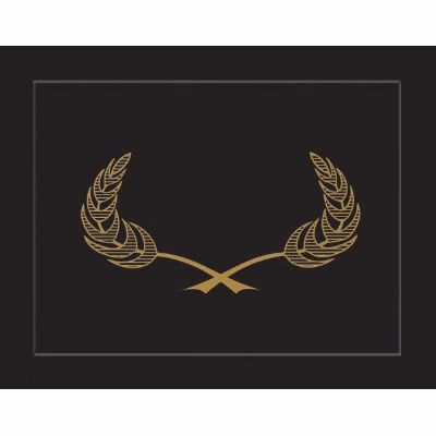 9 1/2" x 12" Black Certificate Holder