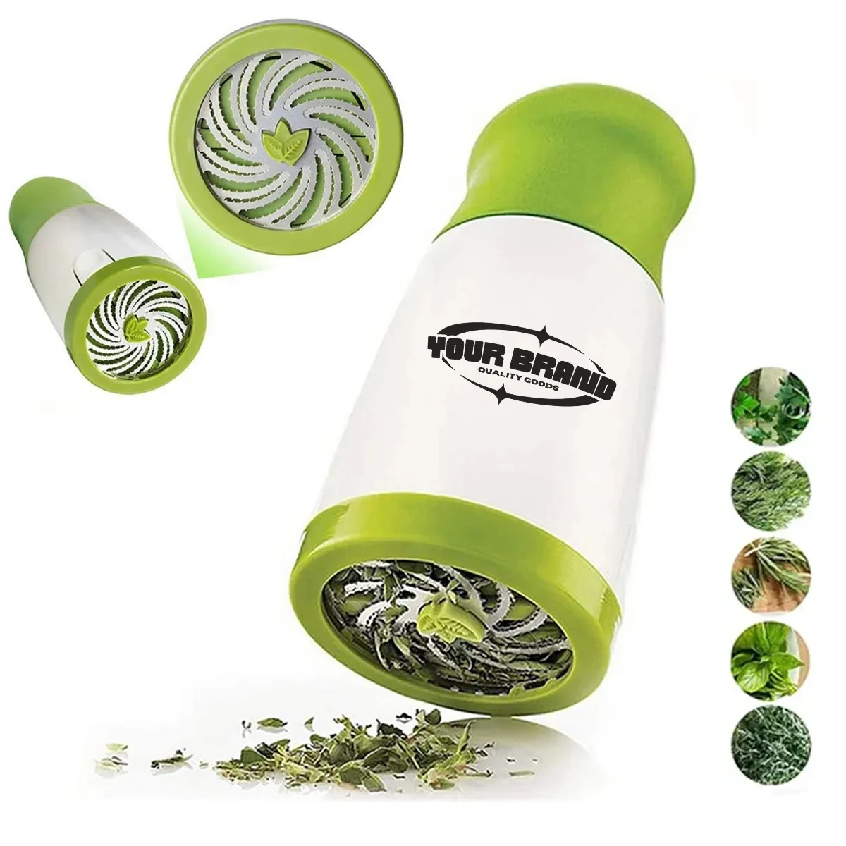 Portable Stainless Steel Herb Grinder Blade Chopper 1