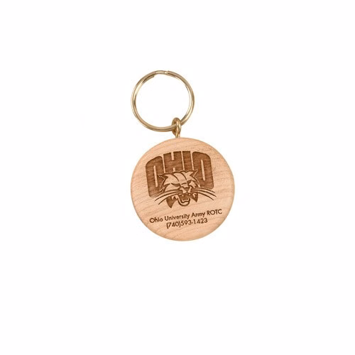 Maple Key Fob with Laser Engraving