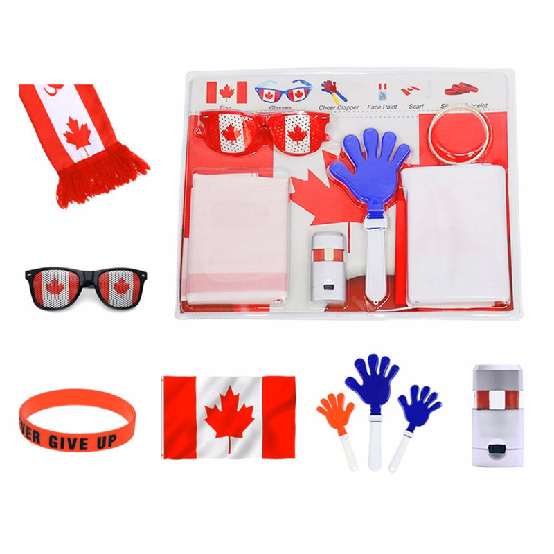 6 pcs World cup cheerleadingset