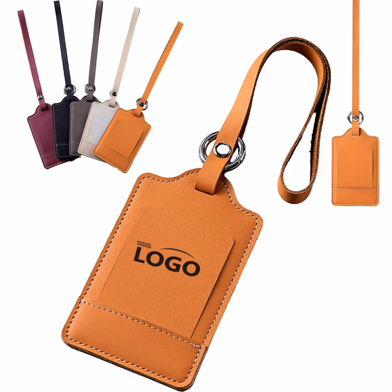 Personalized Top Grain Leather Tag
