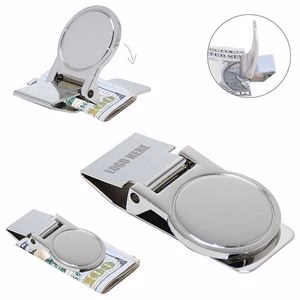 Round Circle Simple Money Clip