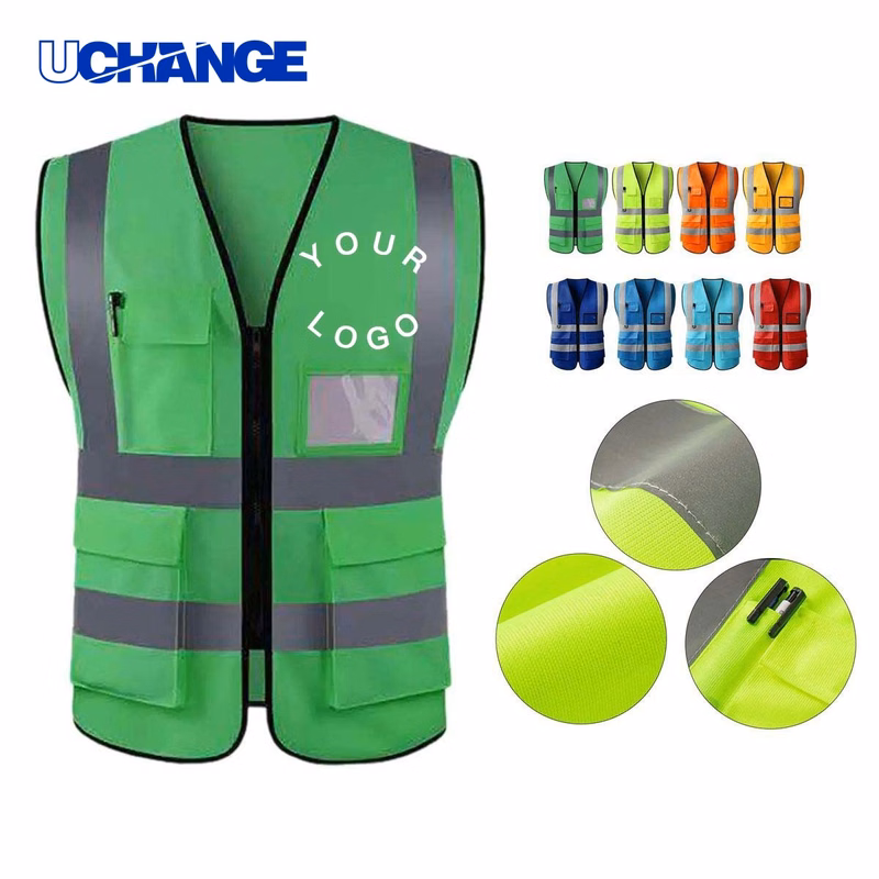 Breathable Polyester Safety Vest for Outdoor Use
