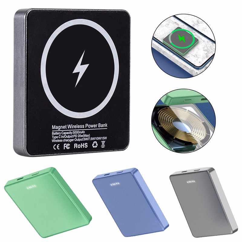 5000mAh Portable Foldable Wireless Charger