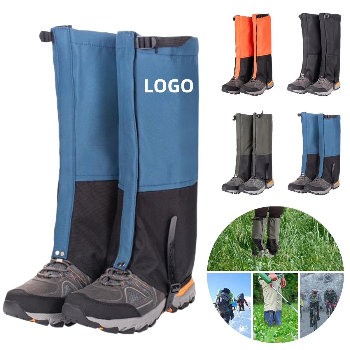 Waterproof Snow Boot Gaiter Covers 1