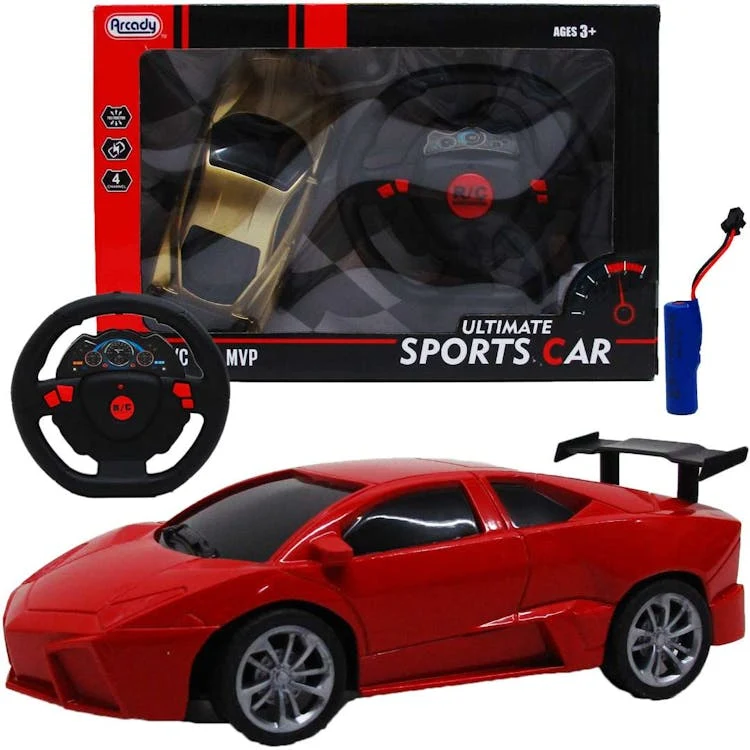 Remote Control Sports Cars - Assorted 6.5" 1