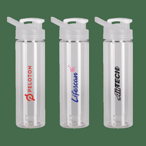YUMA 25 oz. Clear Freedom Bottle with Guzzler Lid