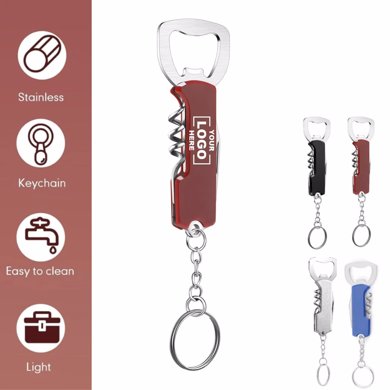 Stainless Steel Multi-function Corkscrew