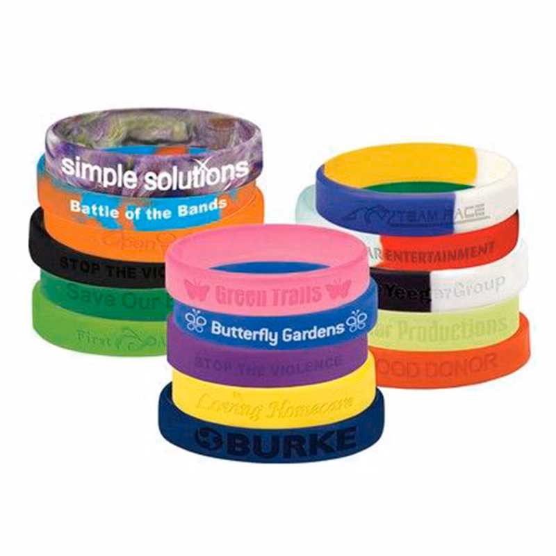 Glow In The Dark Silicone Bracelet