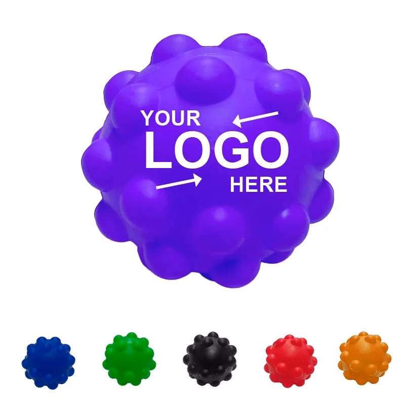 2.76'' Push Pop Stress Reliever Ball